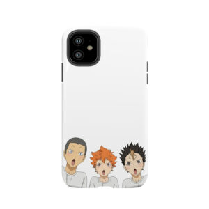 Hinata, Nishinoya And Tanaka Tough Phone Case