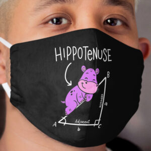 Hippotenuse Hypotenuse Triangle Geometry Math Cloth Face Mask