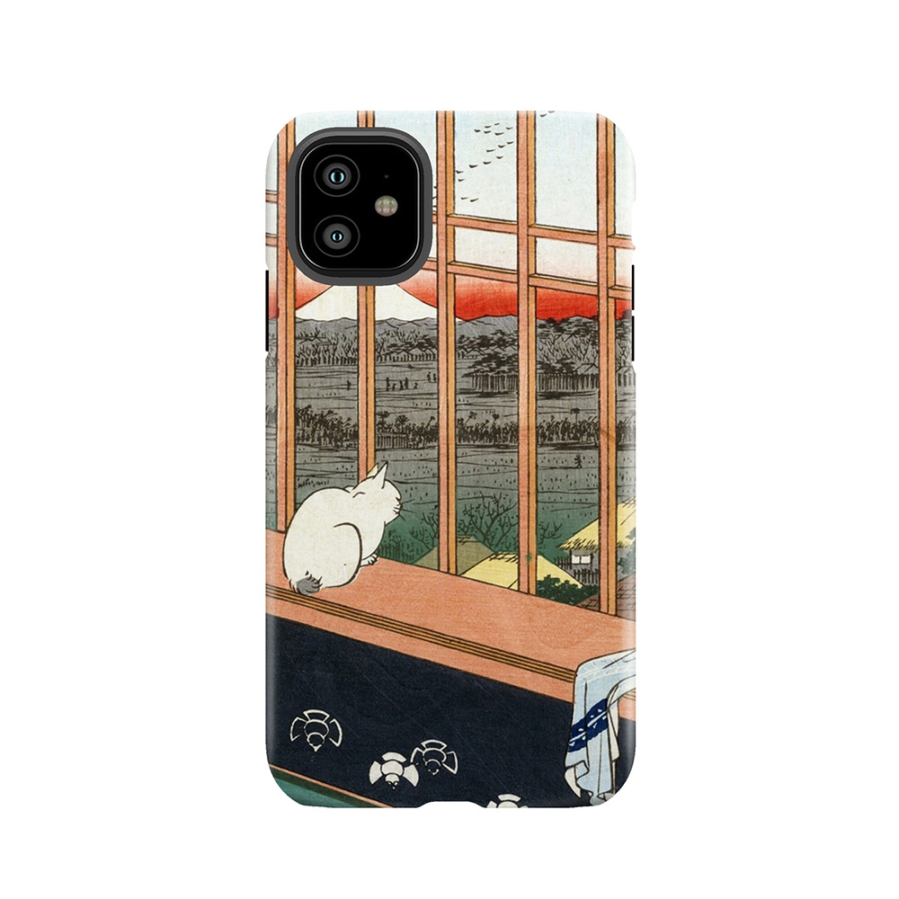 Hiroshige Asakusa Ricefields And Torinomachi Festival Tough Phone Case