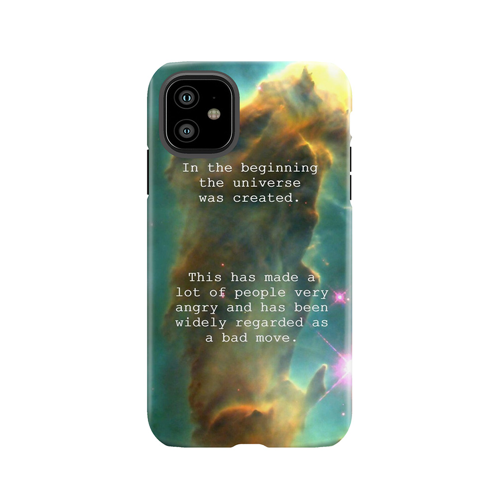 Hitchhiker's Guide Quote Tough Phone Case