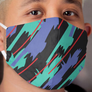 HKS Pattern ~ Toe&Heel Cloth Face Mask