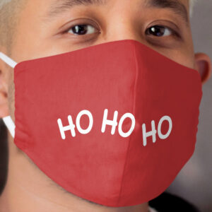 Ho Ho Ho Santa Claus Christmas FaceMask