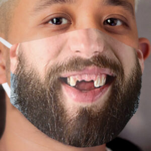 Hockey Smile Cloth Face Mask