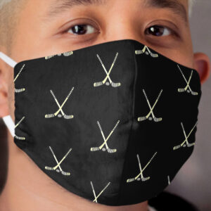 Hockey Sticks Cloth Face Mask