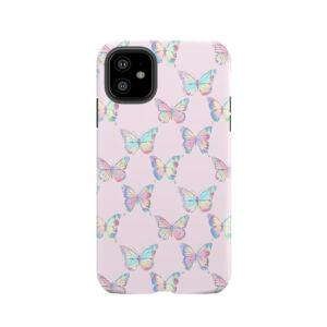 Holographic Butterfly Pattern 3 Tough Phone Case