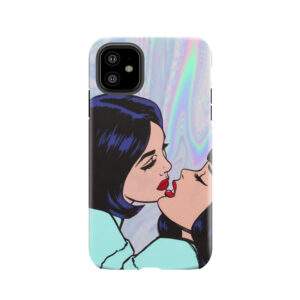 Holographic Kiss Tough Phone Case