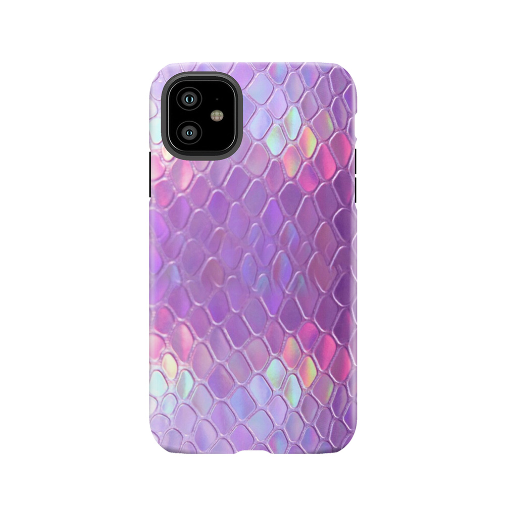 Holographic Snake Tough Phone Case
