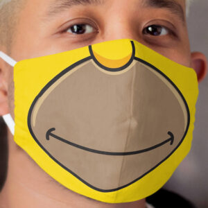 Homer Simpson Cloth Face Mask
