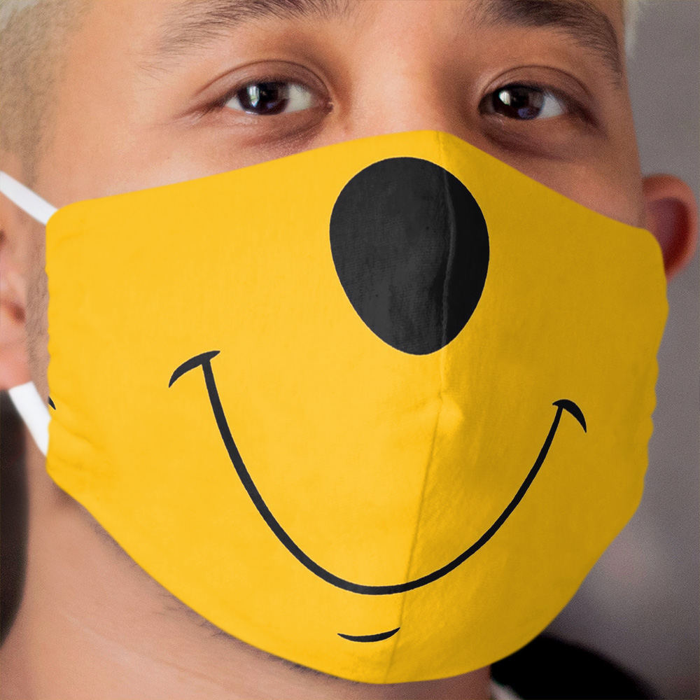 Honey Yellow Bear Cloth Face Mask