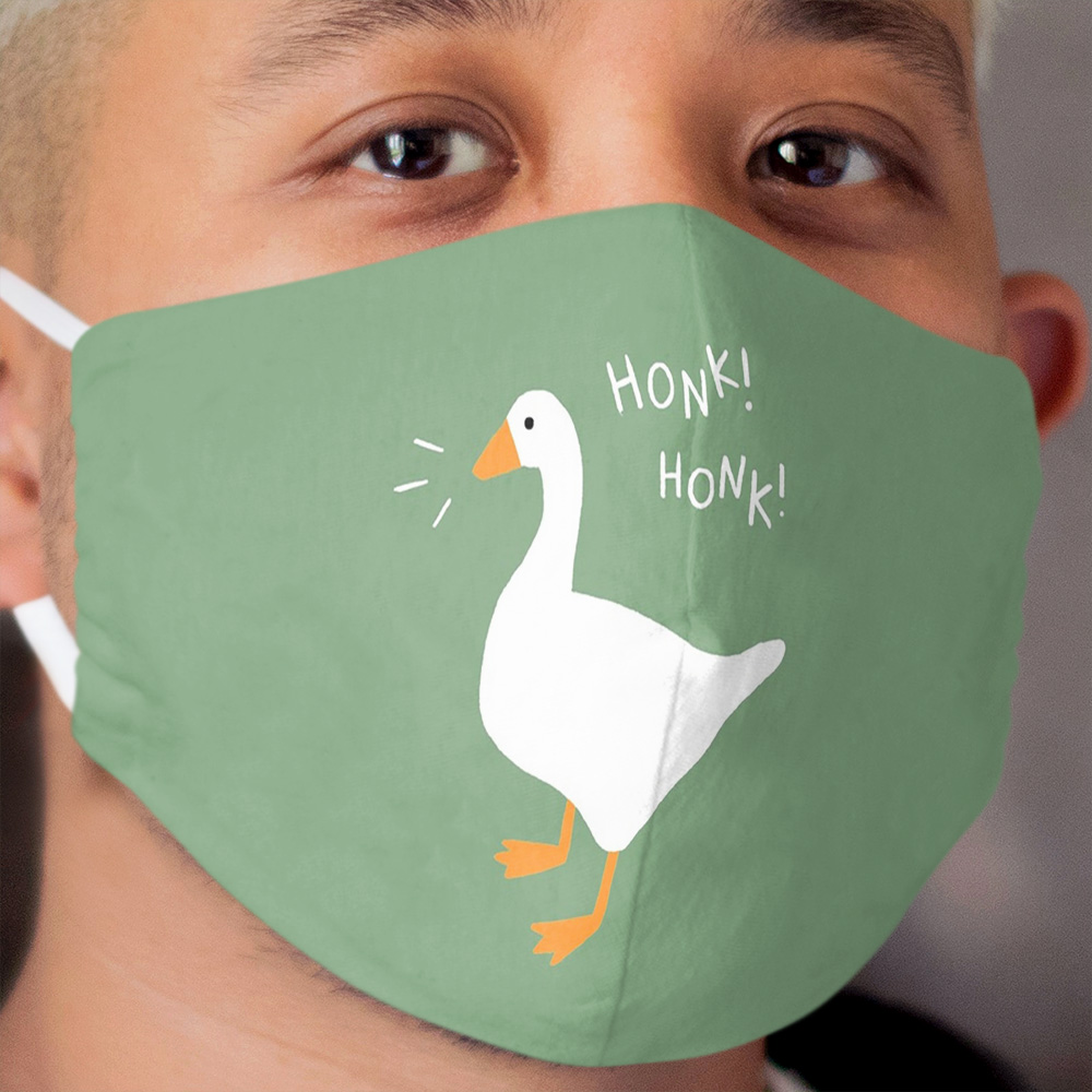 Honk Honk Goose Cloth Face Mask
