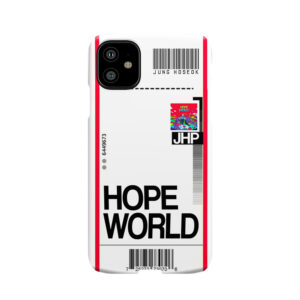 Hope World Plane Ticket Phone Case