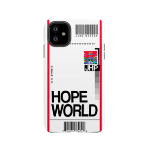 Hope World Plane Ticket Tough Phone Case