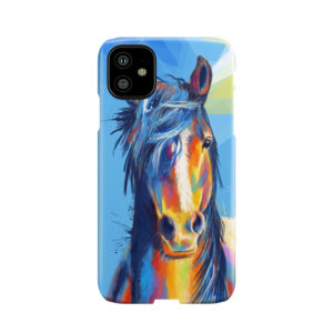 Horse Beauty - Horse Painting, Horse Illustration, Animal Art Phone Case