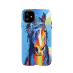 Horse Beauty - Horse Painting, Horse Illustration, Animal Art Tough Phone Case