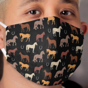 Horse Breeds Cloth Face Mask