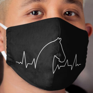 HORSE HEARTBEAT Cloth Face Mask