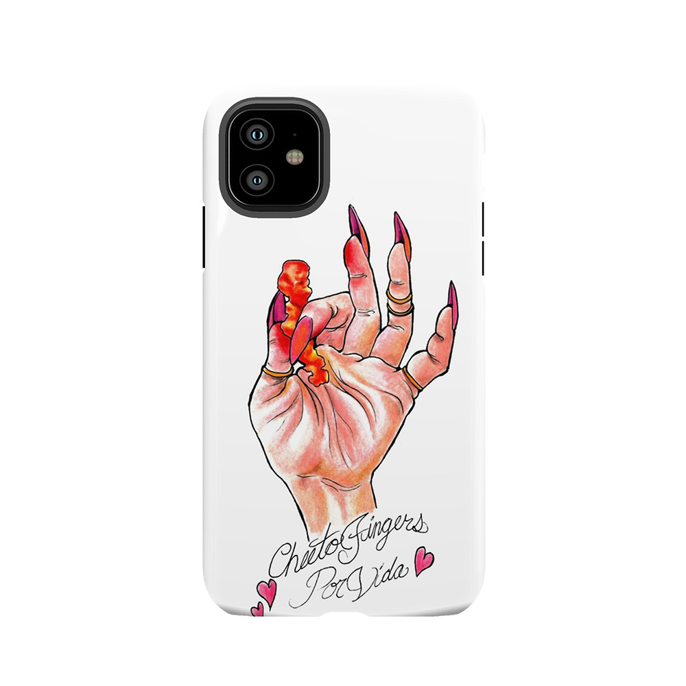 Hot Cheeto Fingers Por Vida Tough Phone Case