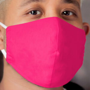 Hot Pink Cloth Face Mask