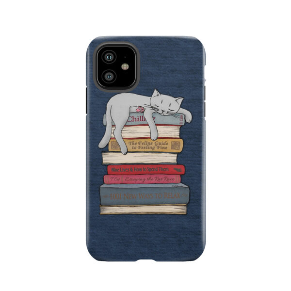 How To Chill Like A Cat Tough Phone Case