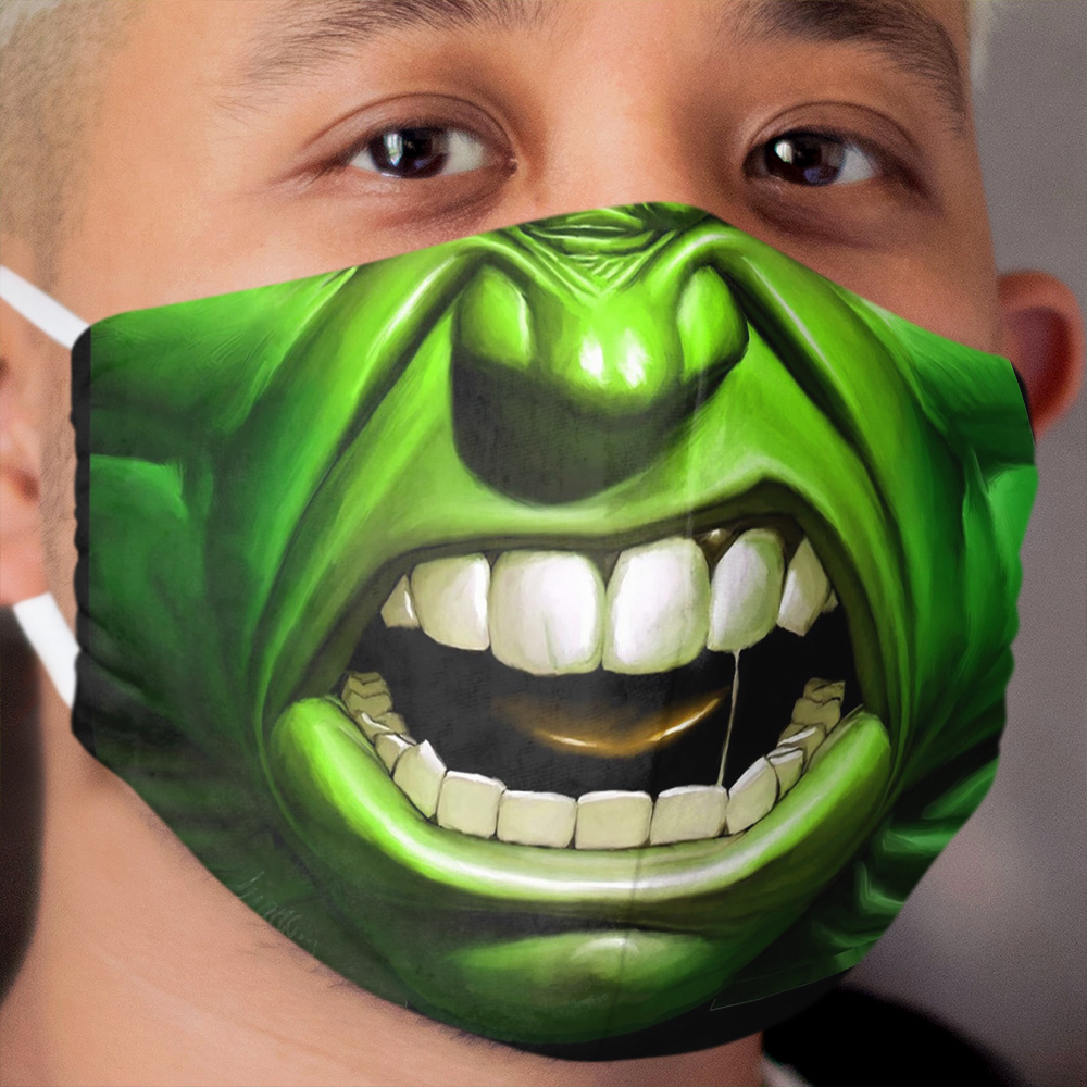 Hulk Cloth Face Mask