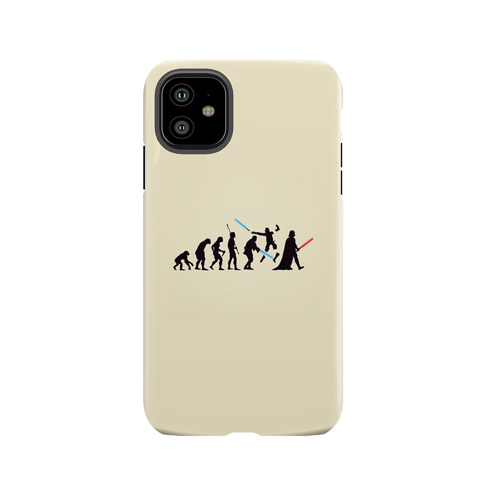 Human Evolution Star Wars Tough Phone Case