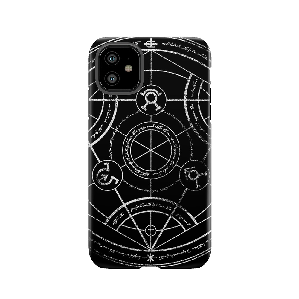Human Transmutation Circle - Chalk Tough Phone Case