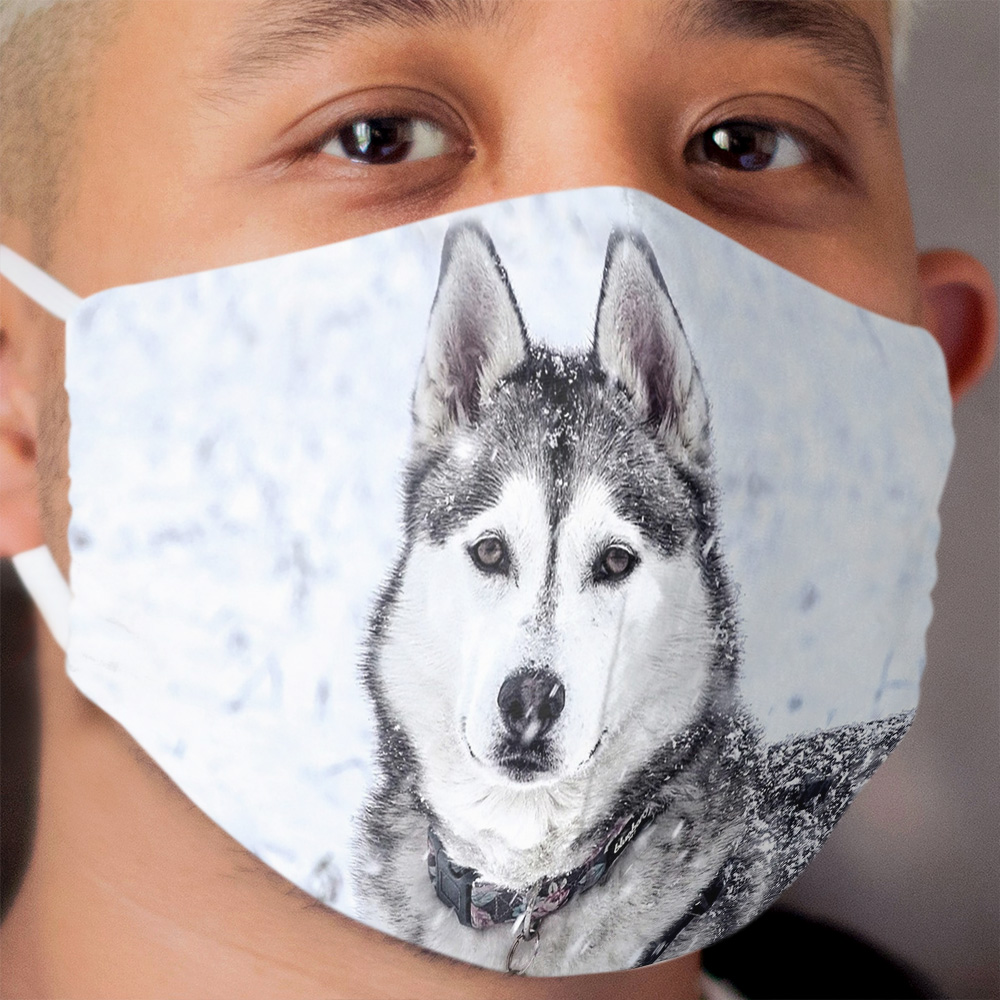 Husky Cloth Face Mask