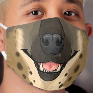 Hyena Cloth Face Mask