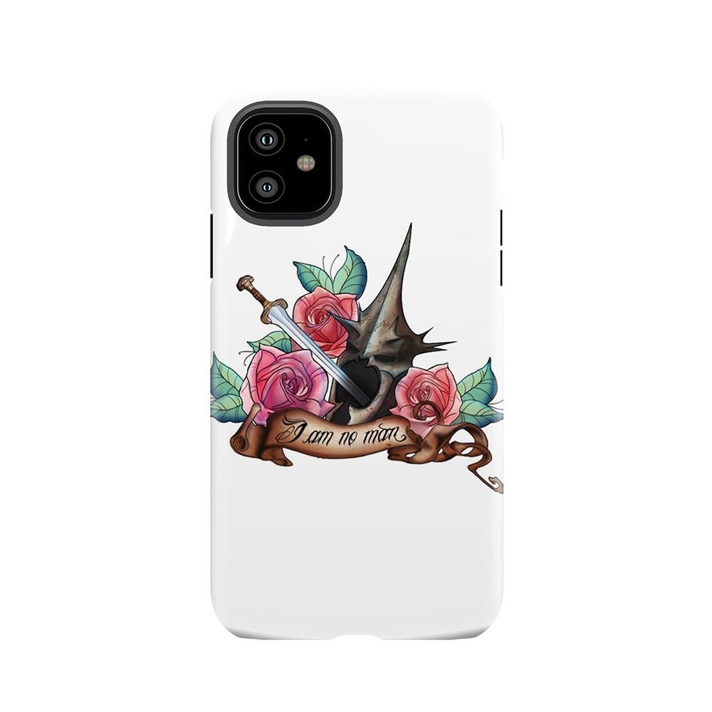 I Am No Man Tough Phone Case