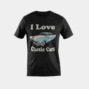 I Love Classic Cars vintage Ford 1950's T-Shirt