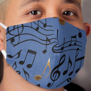I Love Music Cloth Face Mask