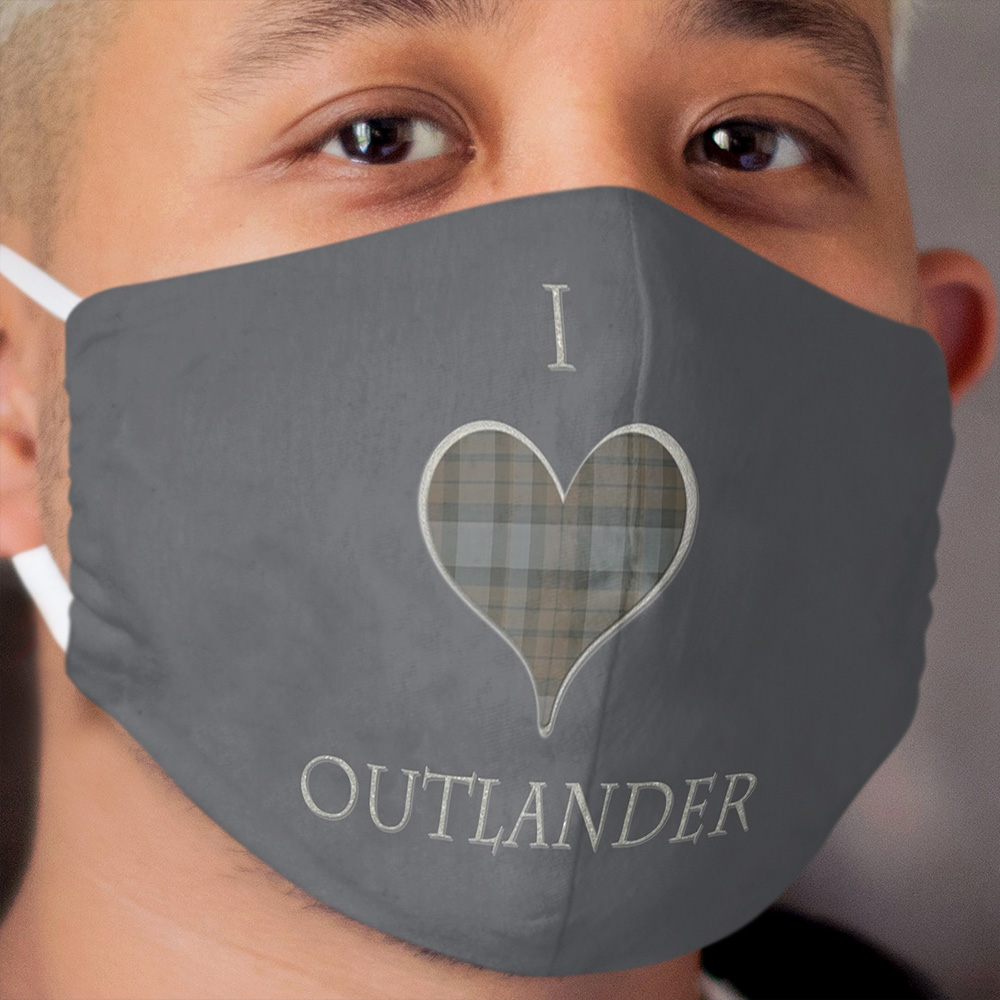 I LOVE OUTLANDER Cloth Face Mask