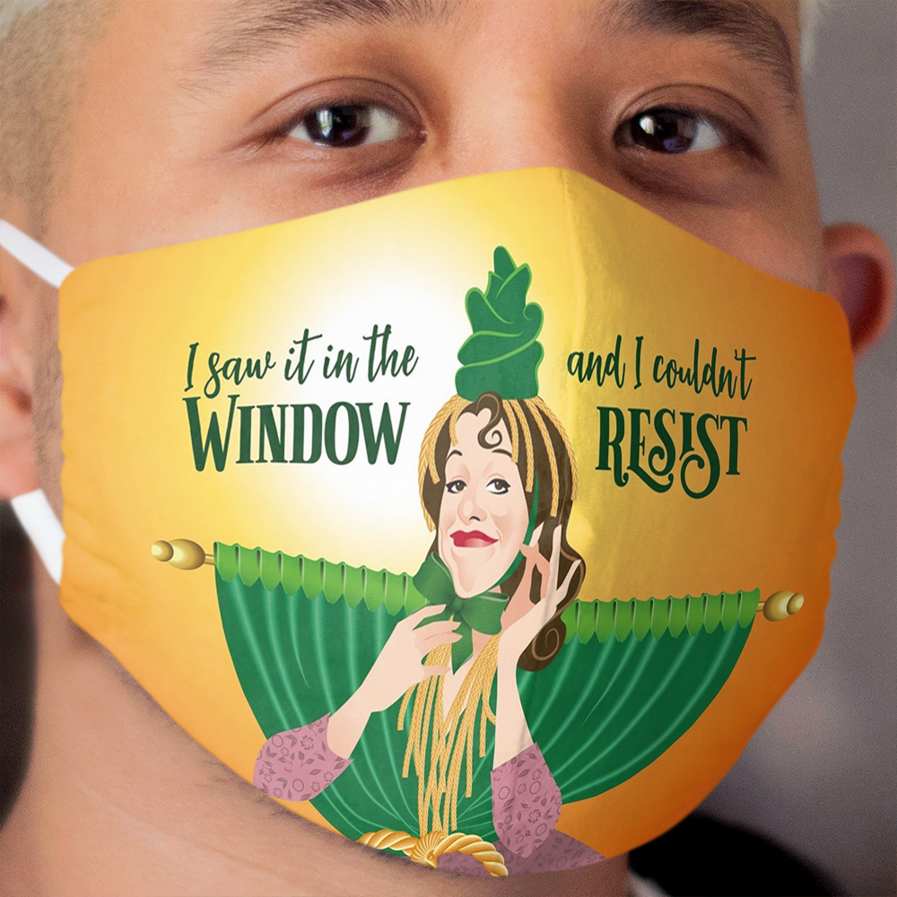 I saw it in the window Cloth Face Mask