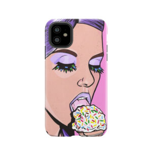 Ice Cream Girl Tough Phone Case