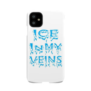 Ice In My Veins T-Shirt Art Cold Hearted Basketball Phone Case