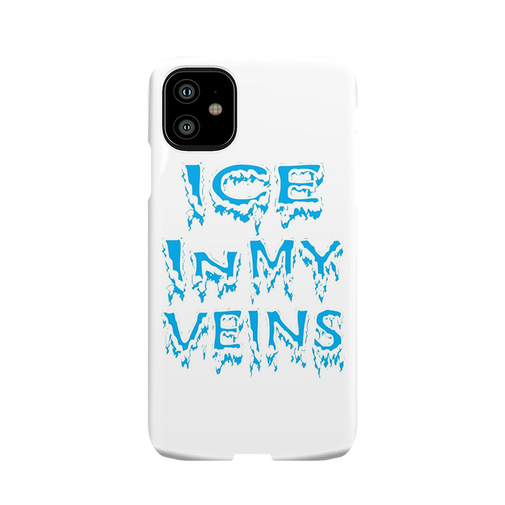 Ice In My Veins T-Shirt Art Cold Hearted Basketball Phone Case