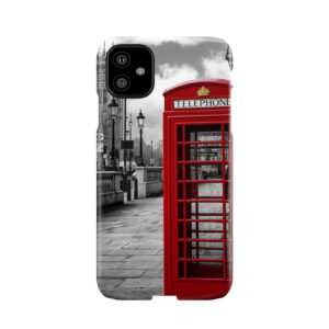 Iconic London: Red Phone Booth Phone Case