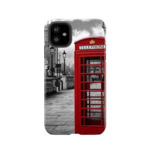 Iconic London: Red Phone Booth Tough Phone Case