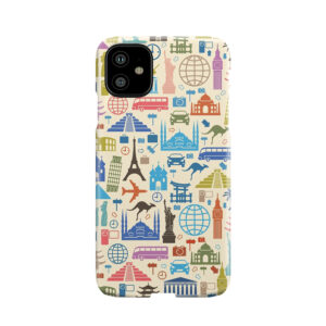 Icons Of Travel Phone Case