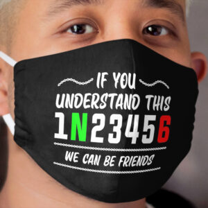 If You Understand This We Can Be Friends Cloth Face Mask