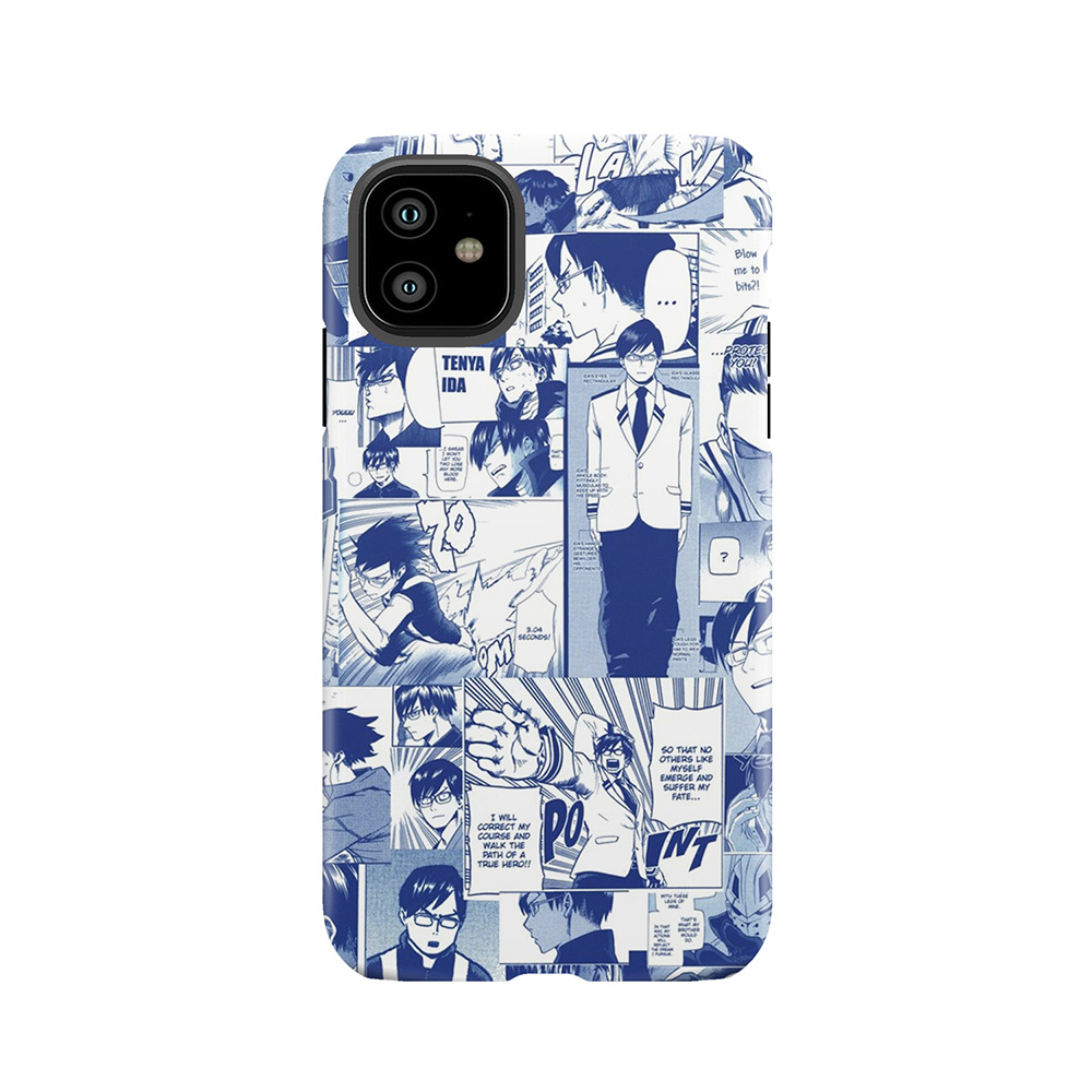 Iida Tenya Collage Shirt Tough Phone Case