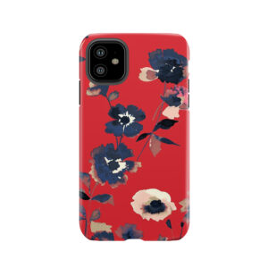Ikebana Flower Pattern - Iphone & Galaxy S Tough Phone Case