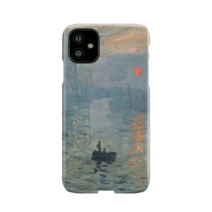 Impression Sunrise Painting By Claude Monet Phone Case