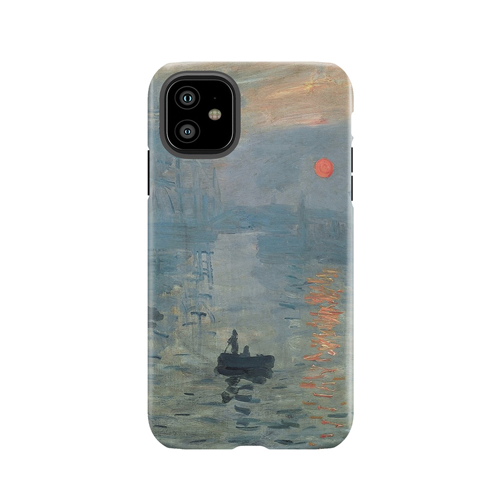 Impression Sunrise Painting By Claude Monet Tough Phone Case