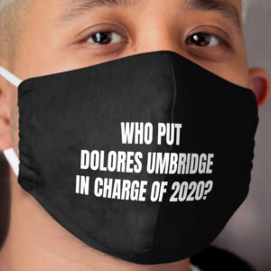 In Charge of 2020 (Black) Cloth Face Mask
