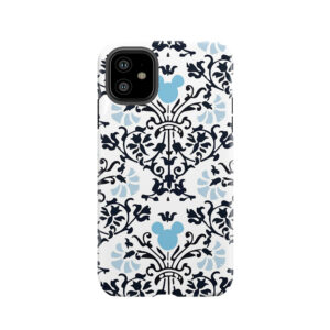 Indigo Hidden Character Pattern Tough Phone Case