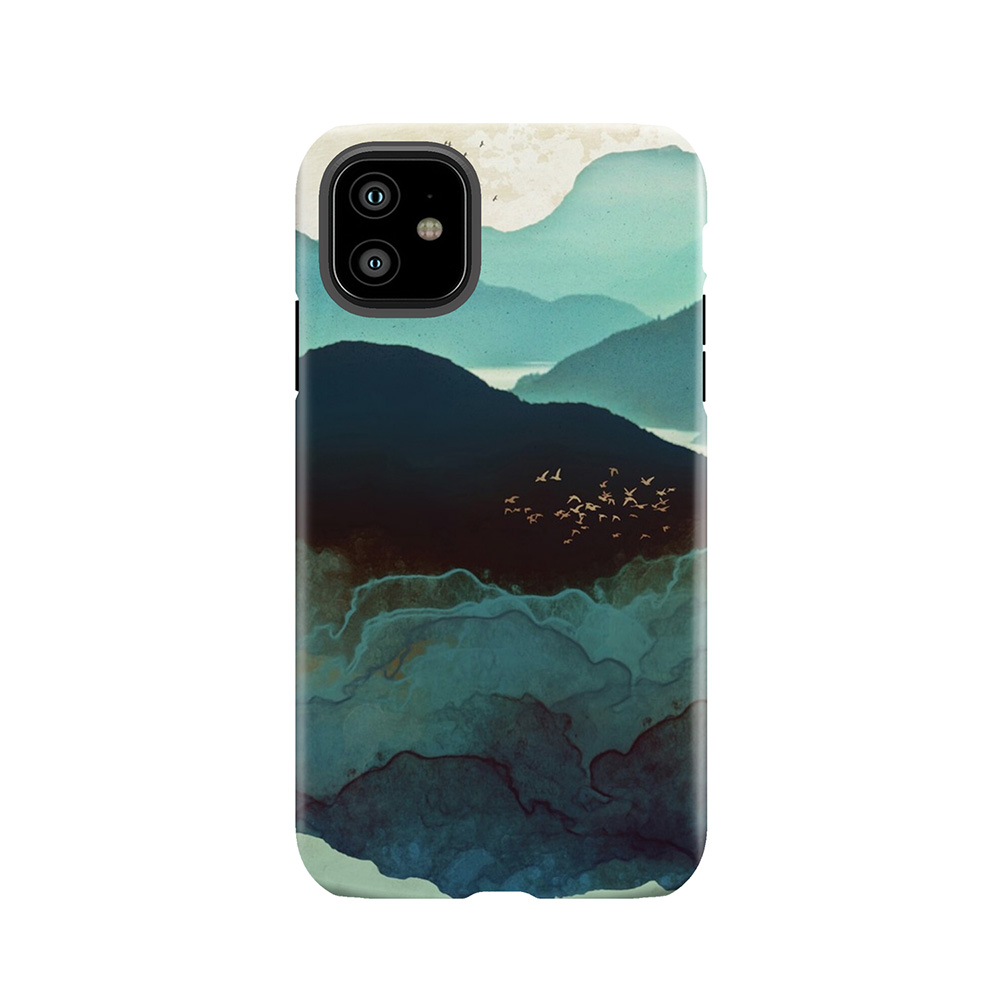 Indigo Mountains Tough Phone Case