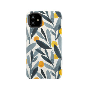 Indigo Mustard Tough Phone Case
