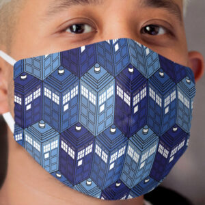 Infinite Phone Boxes Cloth Face Mask