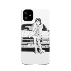 Initial D Natsuki Drift Touge Anime Eurobeat Phone Case